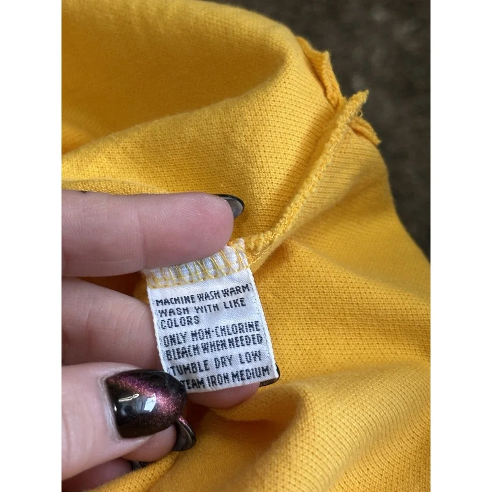 Polo Ralph Lauren‎ Men's L Yellow Classic Piqué Polo Shirt 🐎 Vintage Prep
